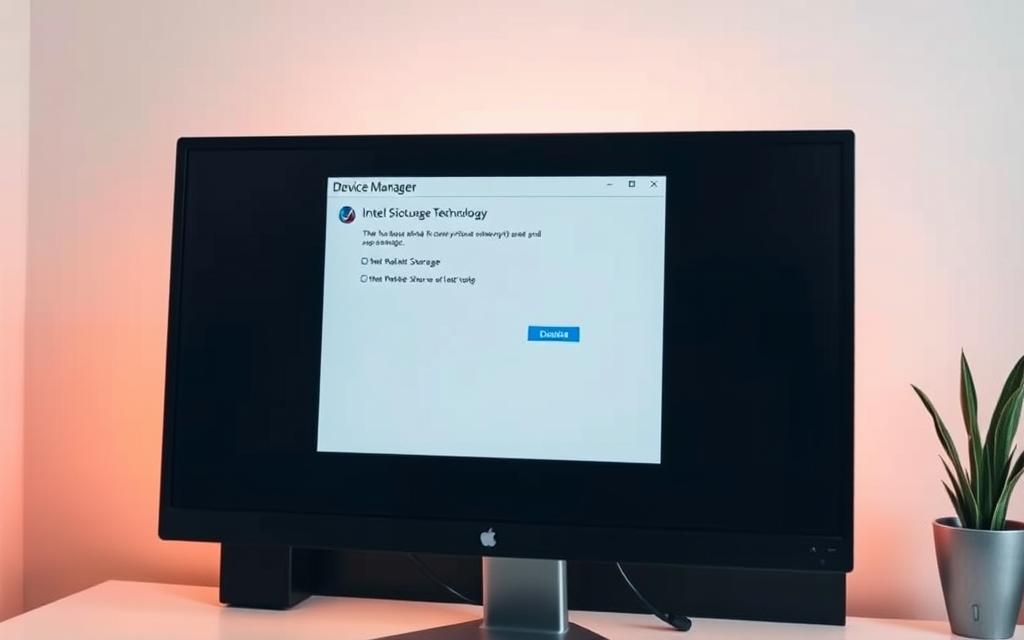 device manager disable Intel RST