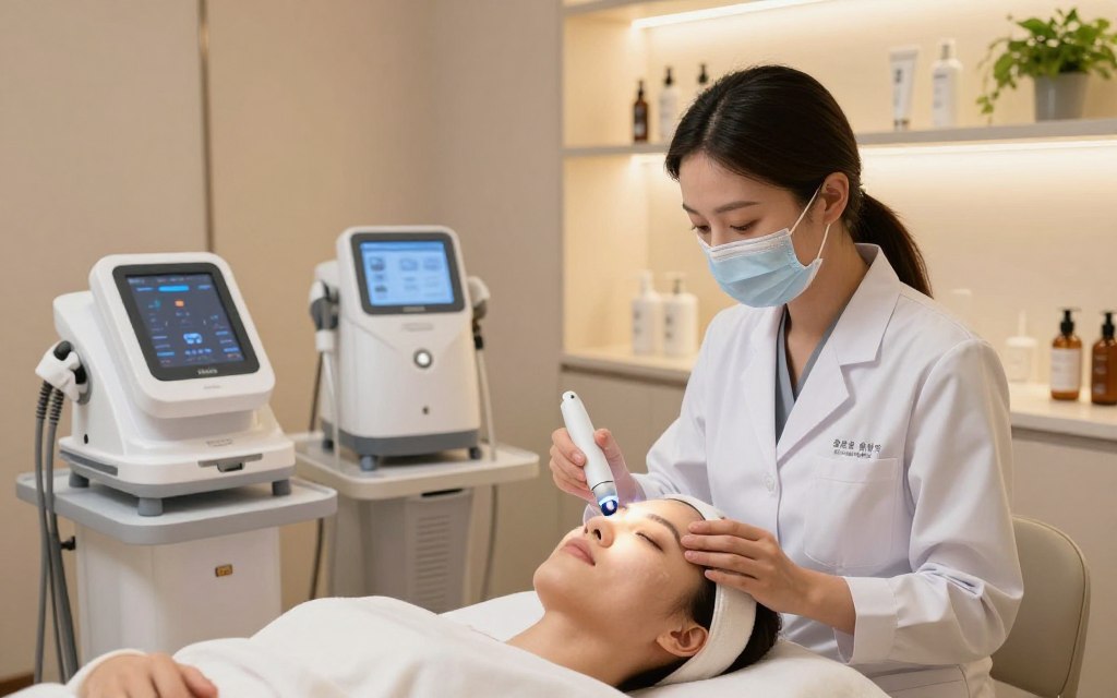 Esthetics technology enhancing skincare treatments