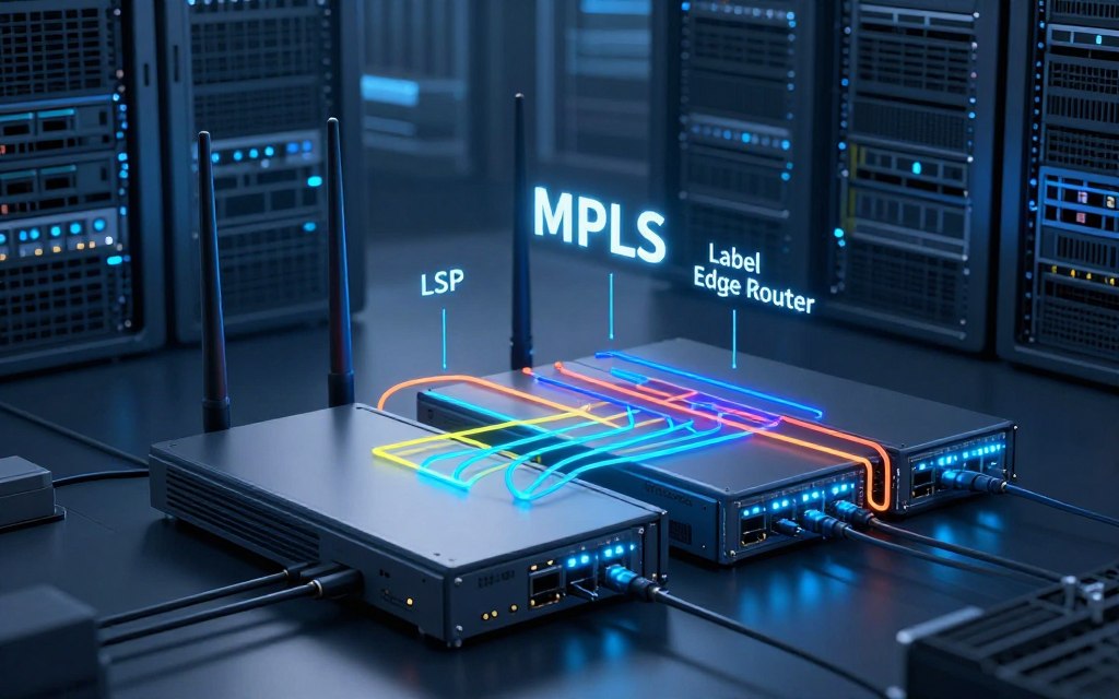MPLS network components